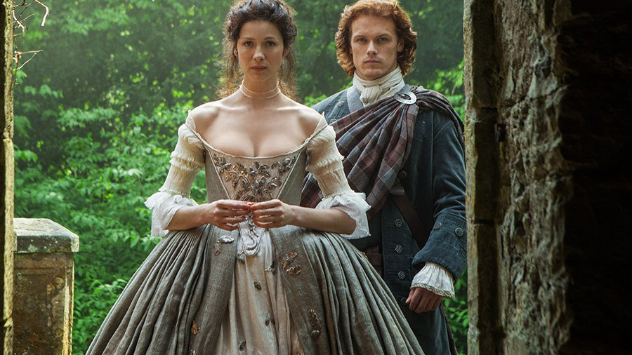 Outlander season 1 wedding dress