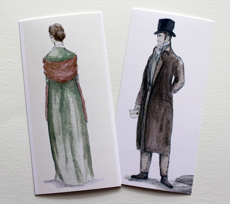 Jane Austen bookmarks