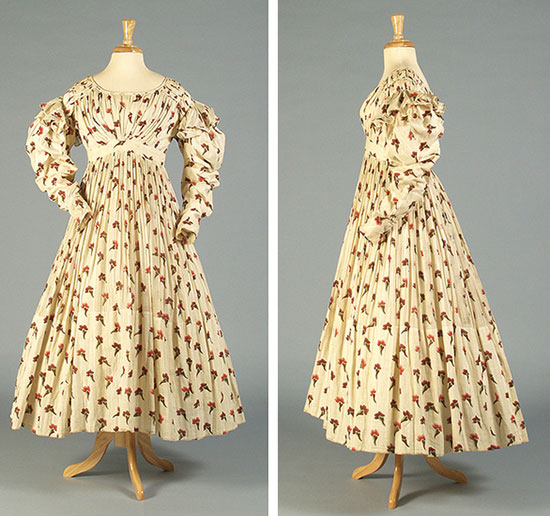 Cotton-day-dress-1825-1829-KSU
