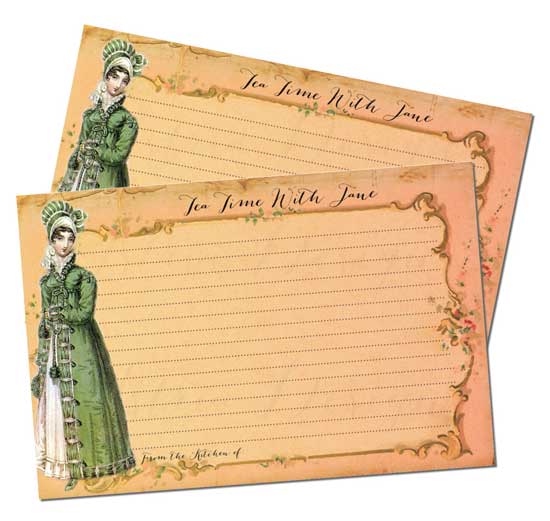 Jane Austen Gift Set / Jane Austen Junk Journal / Vintage Jane