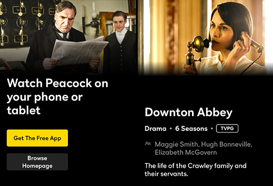 Watch All 6 Seasons Of Downton Abbey For Free